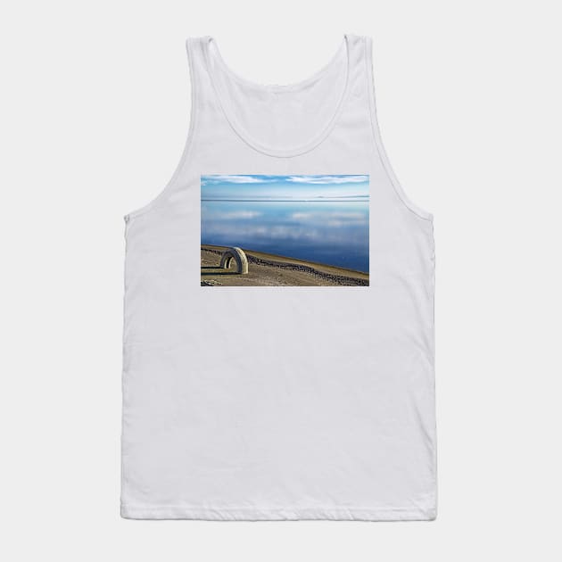 Tire on a Beach Tank Top by jswolfphoto